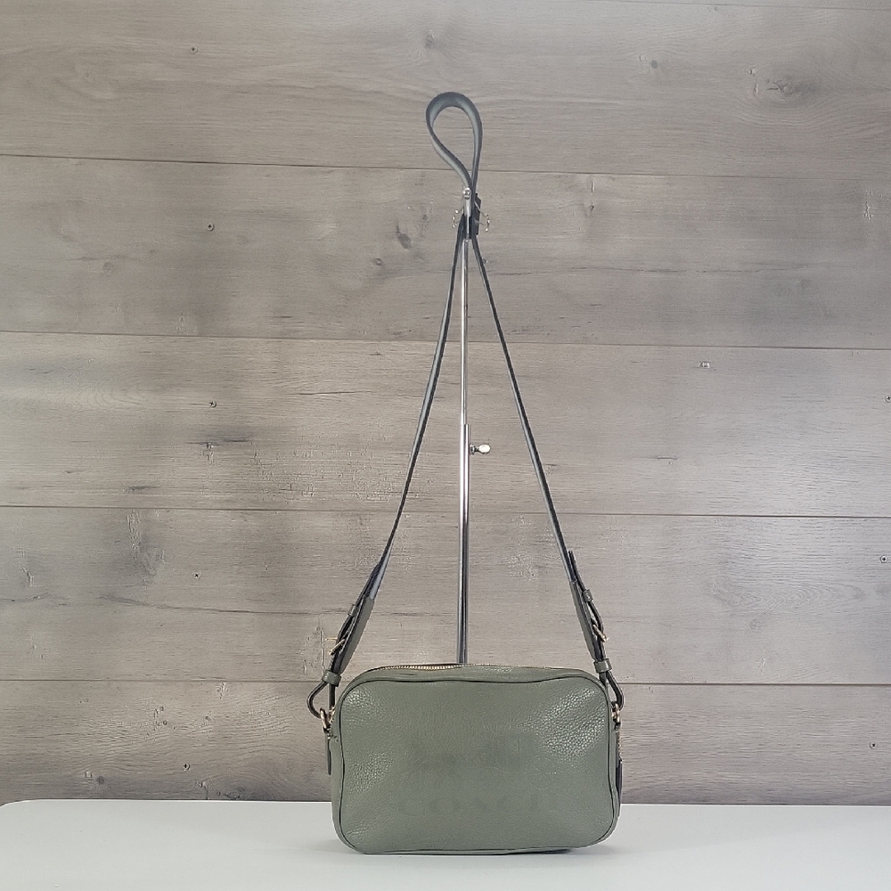 Coach Jes Olive Green Leather Crossbody Bag  75818